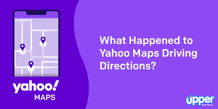 What Happened to Yahoo Maps Driving Directions