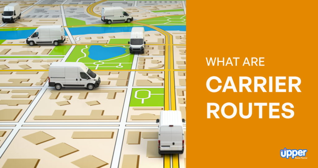 Carrier routes mapping