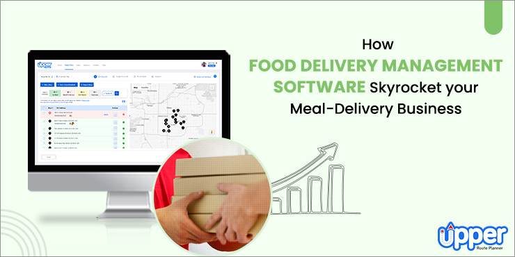 food delivery management software