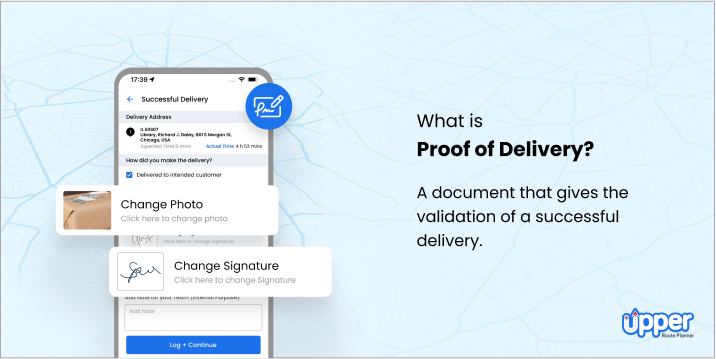 What is proof of delivery (POD)