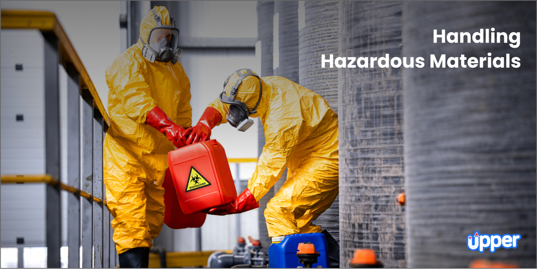 Handling hazardous materials