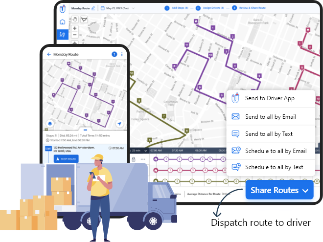 Top dispatch route software