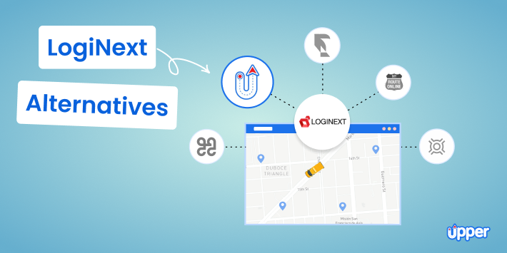 Loginext mile alternatives comparison showing top last-mile delivery and route optimization software for logistics and transportation teams