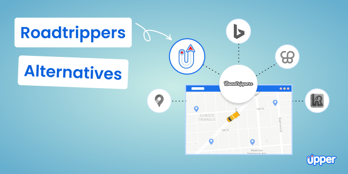 Roadtrippers alternatives comparison showing top trip planning and navigation apps for road trips and route planning