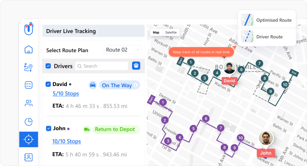Real-time tracking: