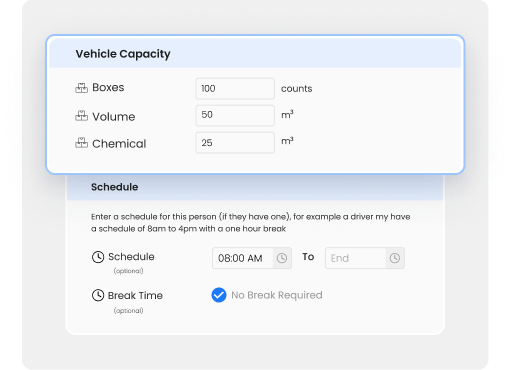 Vehicle capacity management