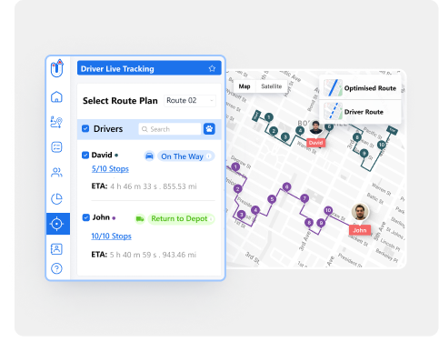 Real-time GPS tracking