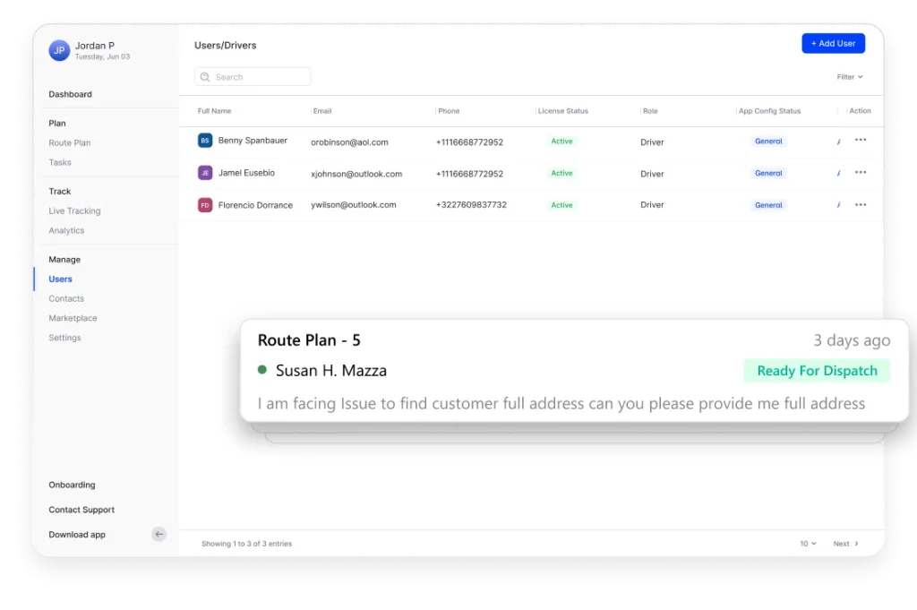 Smart resource allocation and driver management