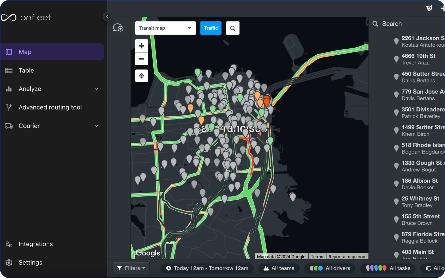 Onfleet reviewed as a Circuit route planner alternative with advanced route optimization and dispatching
