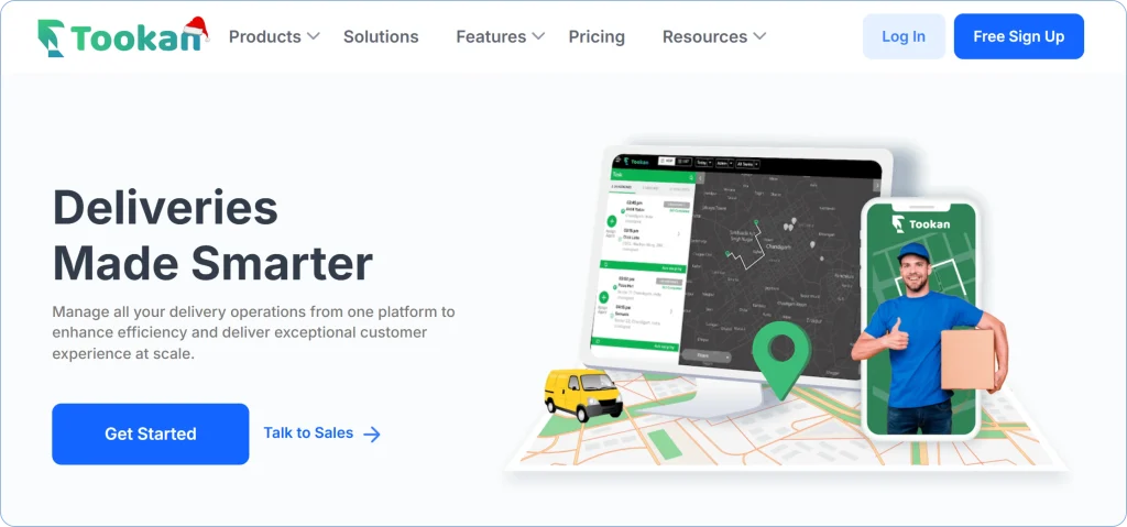 Tookan positioned as a Track-POD alternative for real-time route optimization and delivery tracking