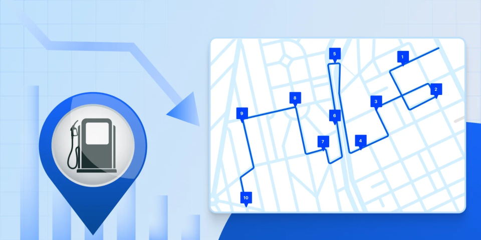 Route optimization reducing fuel costs by planning shorter, more efficient delivery routes and minimizing unnecessary mileage