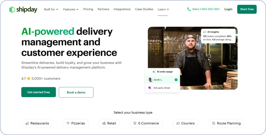 Loginext mile alternatives comparison featuring Shipday as a delivery tracking and dispatch platform for local businesses