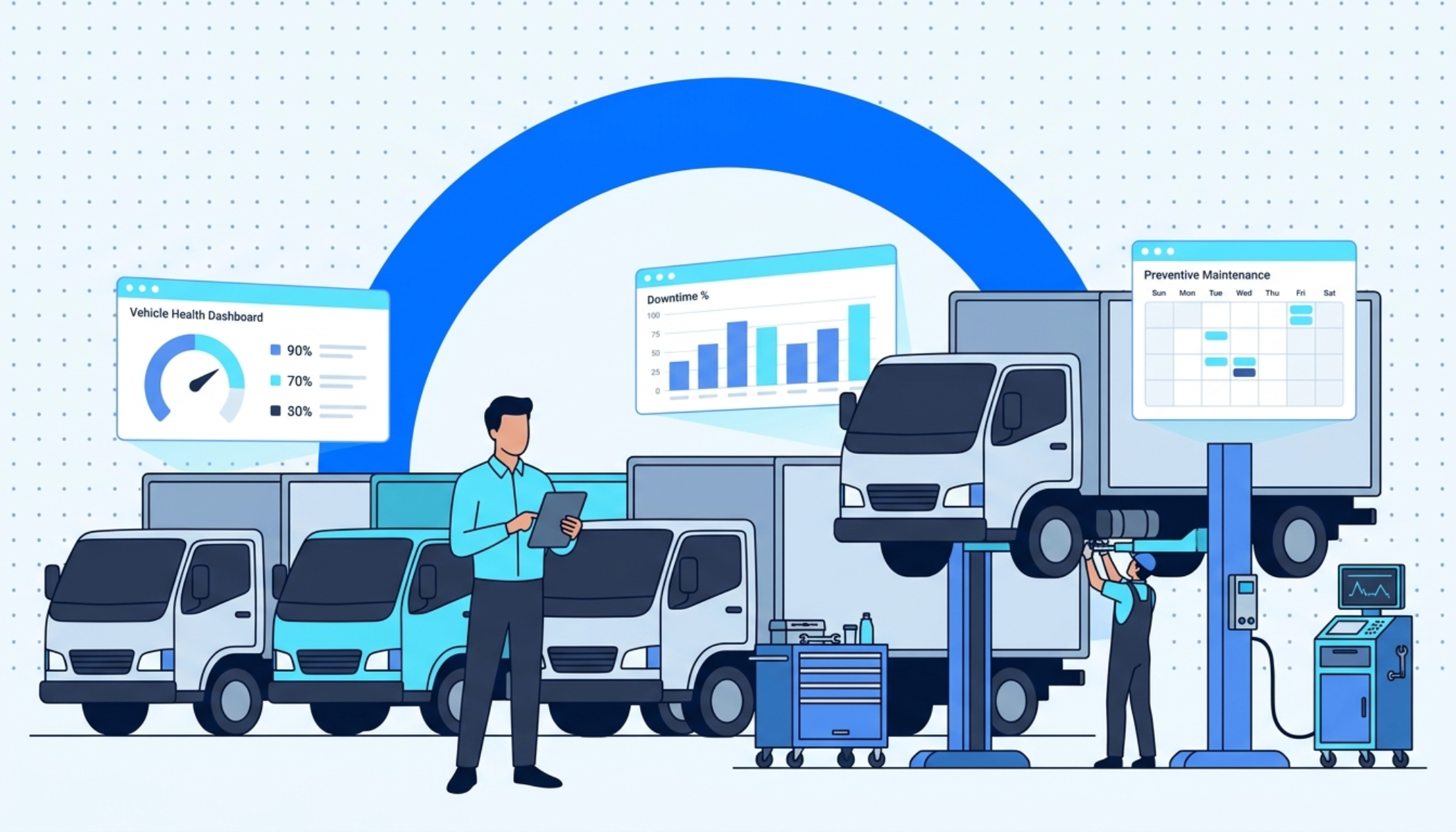Fleet Downtime Management: A Complete Guide to Reducing Vehicle Downtime