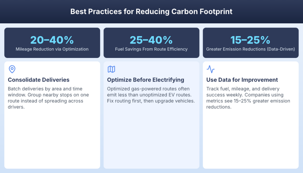 Common sustainable delivery challenges: speed, infrastructure costs, and driver adoption