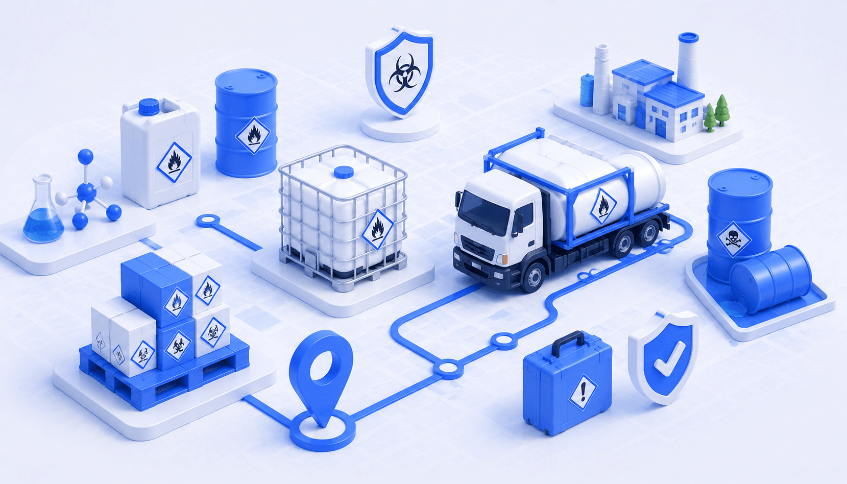 12 Key Hazmat Route Optimization Techniques to Craft Safe Routes